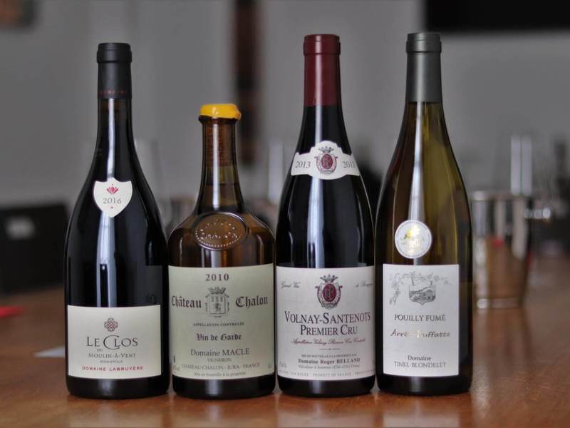 BFC Dégustation vous permet de découvrir les vins de Château Chalon, de Pouilly Fumé et de Moulin-à-Vent.